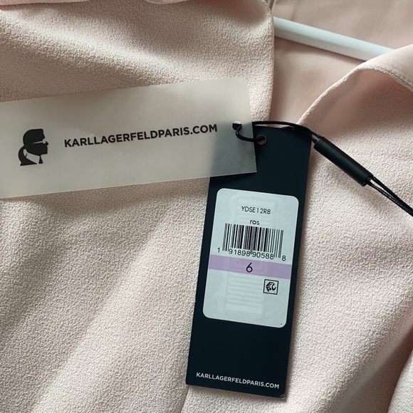NEW WITH TAGS karl lagerfeld pink dress - Picture 3 of 3